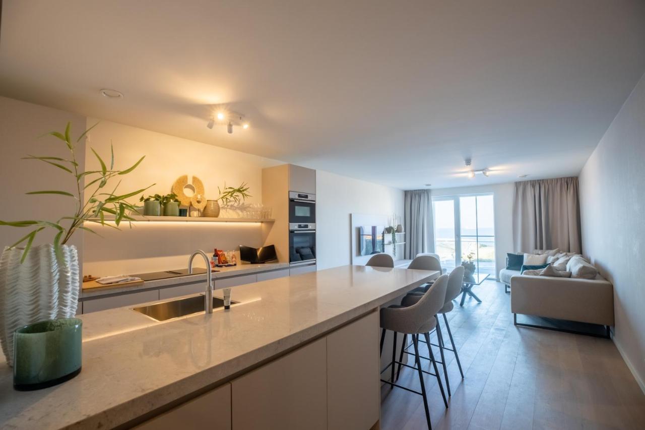 By Sea, Full Sea View, Balcony, Use Of Hotel Pool And Sauna Cadzand Exterior foto